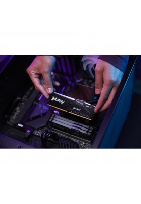 Пам'ять для настільних комп'ютерів Kingston FURY 32 GB DDR5 4800 MHz Beast RGB (KF548C38BBA-32)