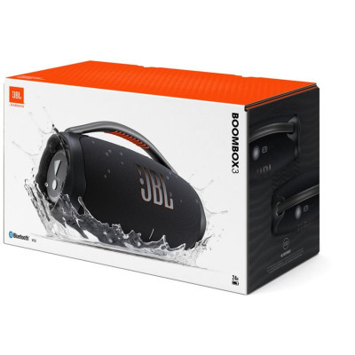 Портативна колонка JBL Boombox 3 Black (JBLBOOMBOX3BLK)