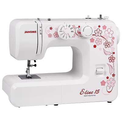 Швейна електромеханічна машинка Janome E-Line 15