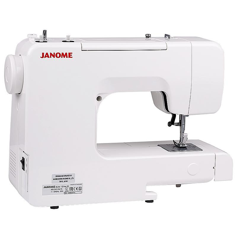 Швейна електромеханічна машинка Janome E-Line 15