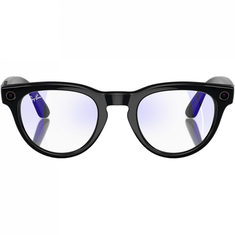 Смарт-окуляри Ray-Ban Meta Headliner Shiny Black Frame/Clear Lenses (RW4009 601/SB 50-23)