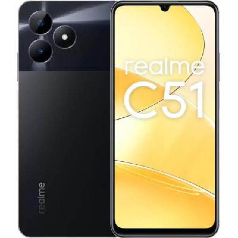 Смартфон realme C51 4/128GB Black