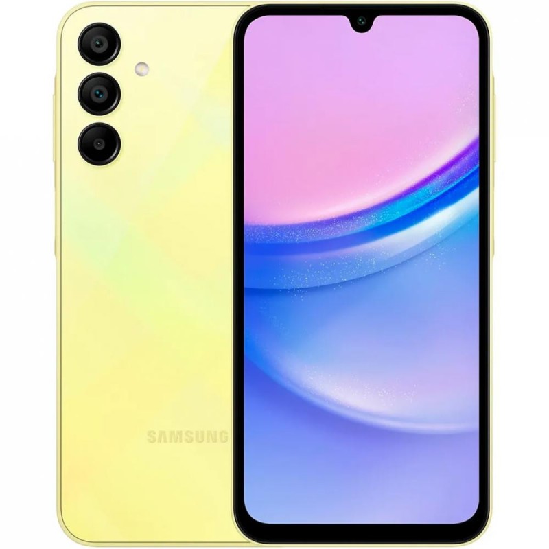 Смартфон Samsung Galaxy A15 SM-A155F 6/128GB Yellow