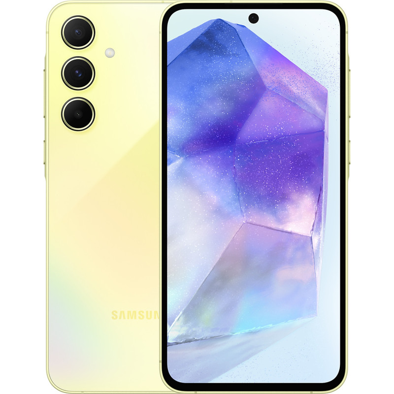 Смартфон Samsung Galaxy A55 5G 8/128GB Awesome Lemon (SM-A556BZYA)