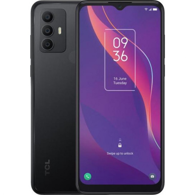 Смартфон TCL 306 3/32GB Space Gray (6102H-2ALCUA12)