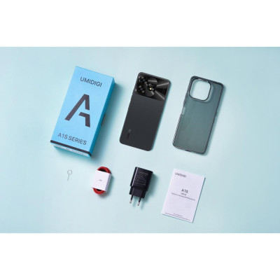 Смартфон UMIDIGI A15 8/256GB Graphite Black (6973553523095)