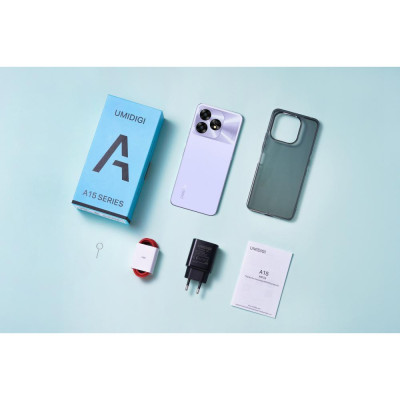 Смартфон UMIDIGI A15 8/256GB Lavender Purple (6973553523125) Смартфон UMIDIGI A15 8/256GB Lavender Purple (6973553523125)