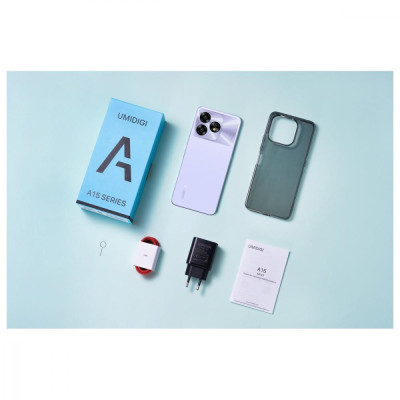Смартфон UMIDIGI A15C 8/128GB Lavender Purple (6973553523163) Смартфон UMIDIGI A15C 8/128GB Lavender Purple (6973553523163)