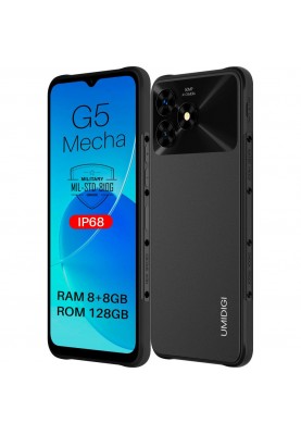 Смартфон UMIDIGI G5 Mecha 8/128GB Graphite Black (6973553523002)