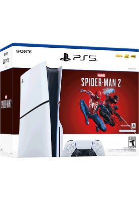 Стаціонарна ігрова приставка Sony PlayStation 5 Slim 1TB Marvel's Spider-Man 2 Bundle