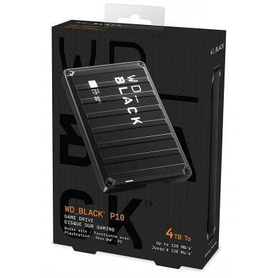 Жорсткий диск WD BLACK P10 Game Drive 4TB (WDBA3A0040BBK-WESN)