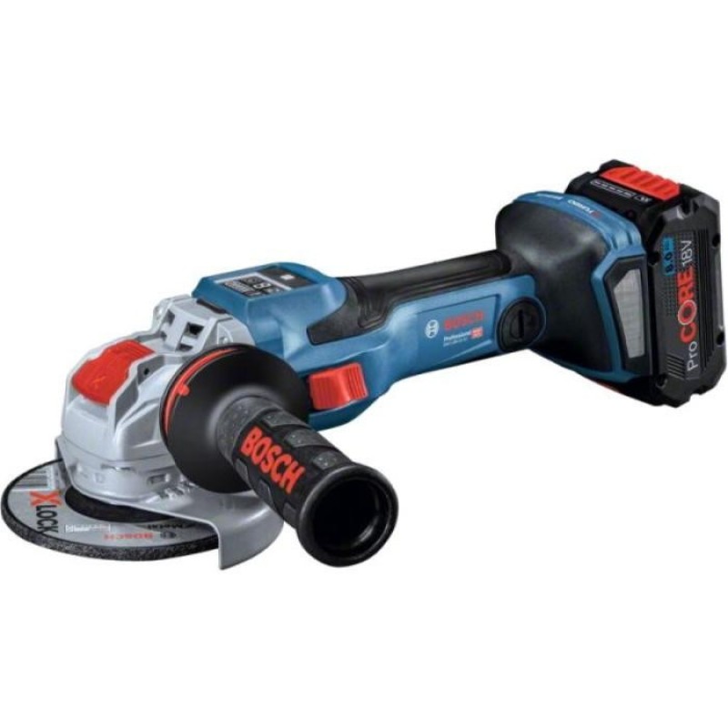 Акумуляторна кутова шліфувальна машина Bosch GWX 18V-15 SC Professional (06019H6500)