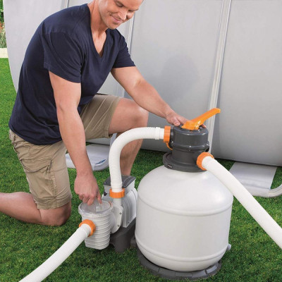 Bestway 58486, Фільтр-насос пісочний 9841 л/рік