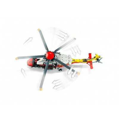 Блоковий конструктор LEGO Рятувальний вертоліт Airbus H175 (42145)