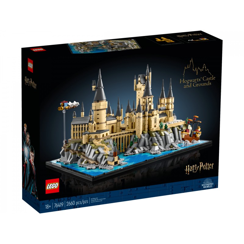 Блоковий конструктор LEGO Територія та Замок Хогвартс (76419)