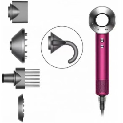 Фен Dyson HD07 Supersonic Fuchsia/Nickel (390246-01)