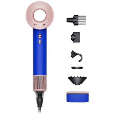 Фен Dyson HD07 Supersonic Limited Edition Vinca Blue/Rose UK (460563-01)