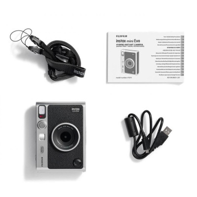 Фотокамера моментального друку Fujifilm Instax Mini EVO Black (16745157)