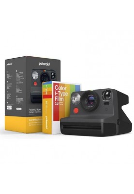 Фотокамера моментального друку Polaroid Now Gen 2 Black Everything Box (6248)