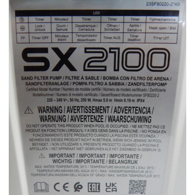Intex Пісочний насос фільтруючий 26646 (7900 л/год, 23 кг) Krystal Clear