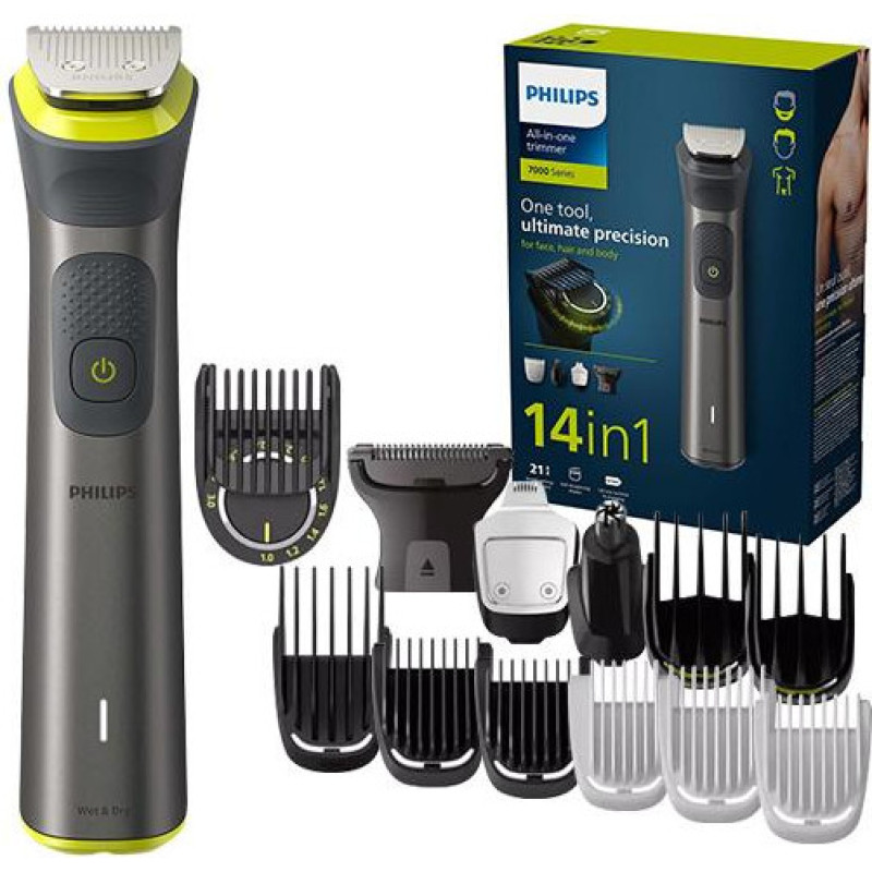 Машинка для стрижки + триммер Philips Series 7000 MG7930/15