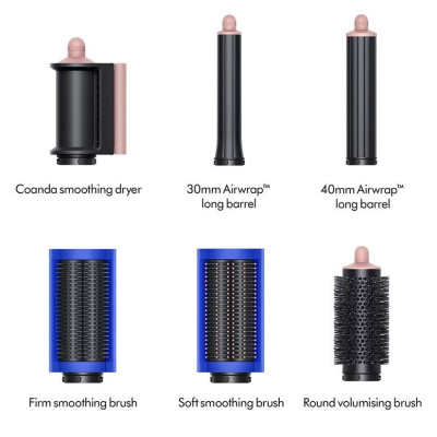 Мультистайлер Dyson Airwrap Complete Long Blue/Blush Gift Edition 2023 (460703-01)