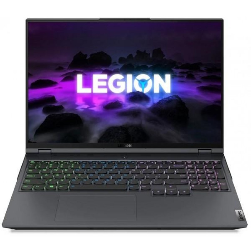 Ноутбук Lenovo Legion 5 Pro 16ACH6H Storm Grey/Black (82JQ011LCK)