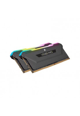 Пам'ять для настільних комп'ютерів Corsair 16 GB (2x8GB) DDR4 3600 MHz Vengeance RGB Pro SL Black