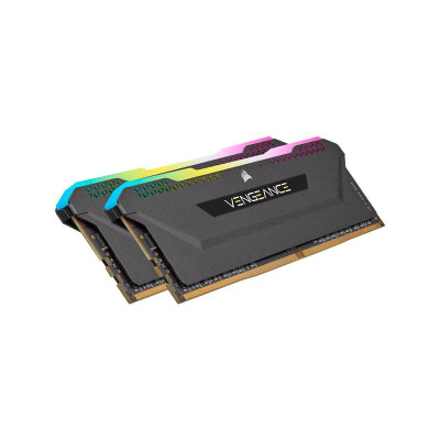 Пам'ять для настільних комп'ютерів Corsair 16 GB (2x8GB) DDR4 3600 MHz Vengeance RGB Pro SL Black