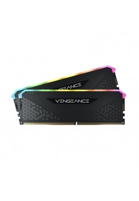 Пам'ять для настільних комп'ютерів Corsair 16 GB (2x8GB) DDR4 3600 MHz Vengeance RGB RS (CMG16GX4M2D3600C18)