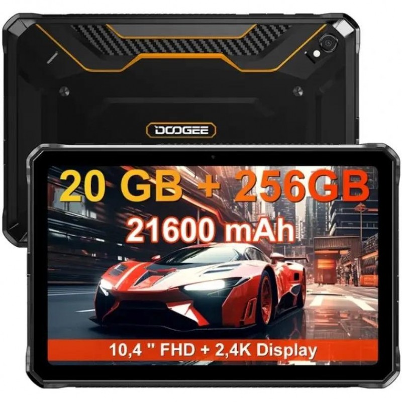 Планшет DOOGEE R20 8/256GB LTE Lava Orangee