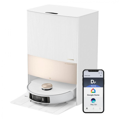 Робот-пилосос з вологим прибиранням Dreame Bot L20 Ultra Complete White