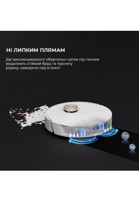 Робот-пилосос з вологим прибиранням Dreame Bot L20 Ultra Complete White