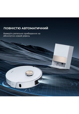 Робот-пилосос з вологим прибиранням Dreame Bot L20 Ultra Complete White