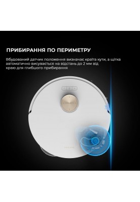 Робот-пилосос з вологим прибиранням Dreame Bot L20 Ultra Complete White