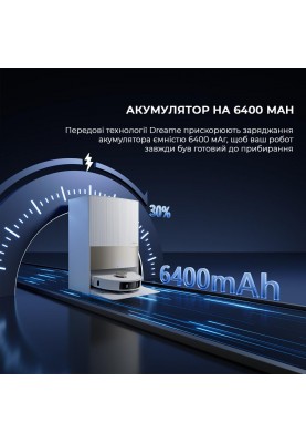 Робот-пилосос з вологим прибиранням Dreame Bot L20 Ultra Complete White