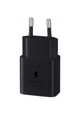 Зарядний пристрій Samsung 15W PD Power Adapter (з Type-C cable) Black (EP-T1510XBE)