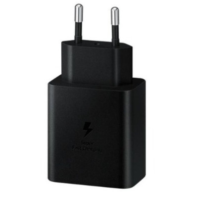 Зарядний пристрій Samsung 45W PD Compact Power Adapter (з Type-C cable) Black (EP-T4510NBE)