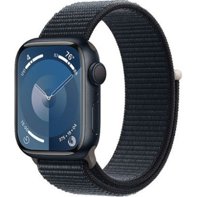 Смарт-годинник Apple Watch Series 9 GPS 41mm Midnight Aluminum Case w. Midnight Sport Loop (MR8Y3)