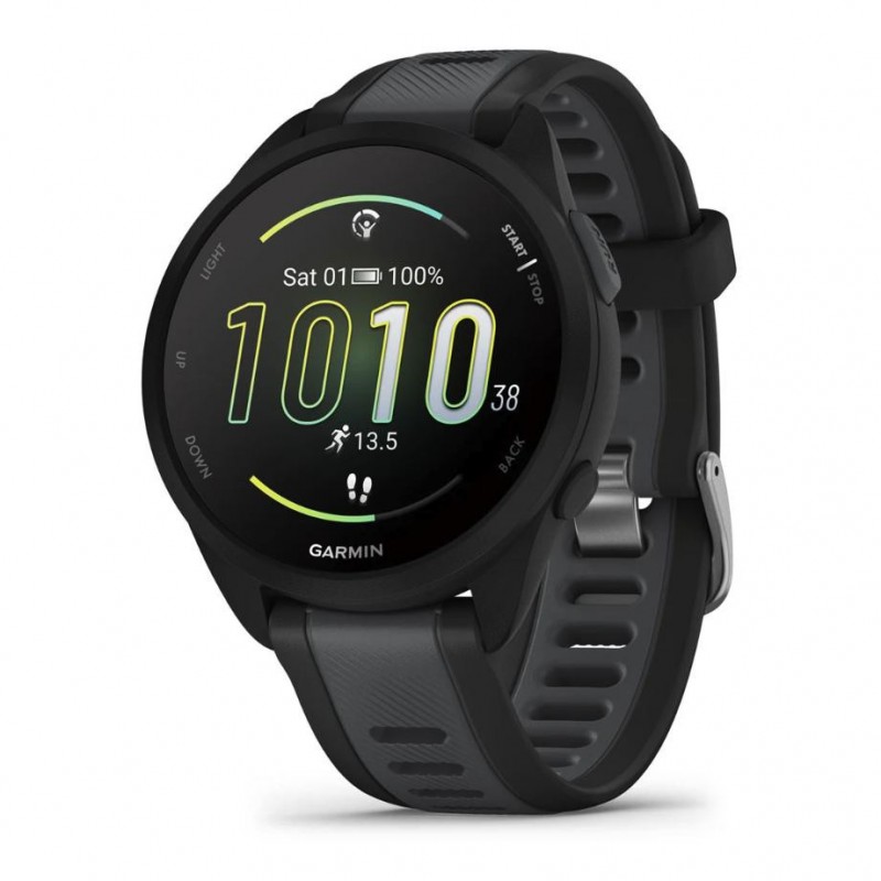 Смарт-годинник Garmin Forerunner 165 Music Black/Slate Gray (010-02863-30)