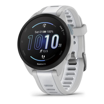Смарт-годинник Garmin Forerunner 165 Music Mist Gray/Whitestone (010-02863-31)