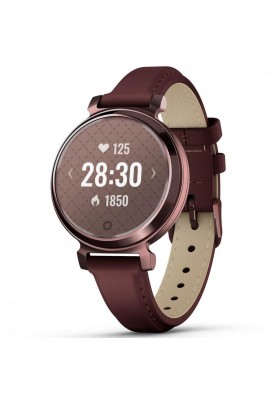 Смарт-годинник Garmin Lily 2 Classic Dark Bronze with Mulberry Leather Band (010-02839-03)