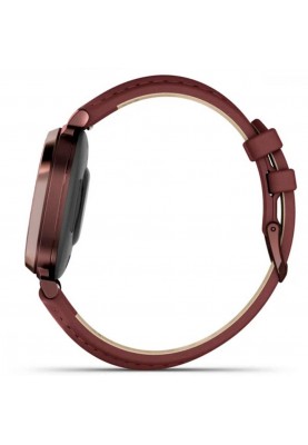 Смарт-годинник Garmin Lily 2 Classic Dark Bronze with Mulberry Leather Band (010-02839-03)