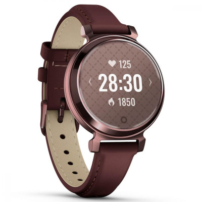 Смарт-годинник Garmin Lily 2 Classic Dark Bronze with Mulberry Leather Band (010-02839-03)