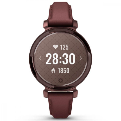 Смарт-годинник Garmin Lily 2 Classic Dark Bronze with Mulberry Leather Band (010-02839-03)