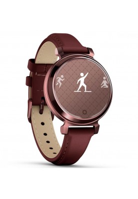 Смарт-годинник Garmin Lily 2 Classic Dark Bronze with Mulberry Leather Band (010-02839-03)