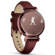 Смарт-годинник Garmin Lily 2 Classic Dark Bronze with Mulberry Leather Band (010-02839-03)