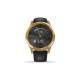 Смарт-годинник Garmin vivomove Luxe Pure Gold-Black Leather (010-02241-22)