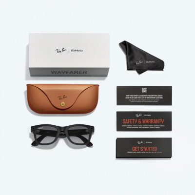 Смарт-окуляри Ray-Ban Meta Matte Black, Polarized Gradient Graphite