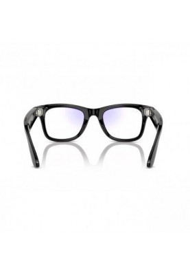 Смарт-окуляри Ray-Ban Meta Wayfarer Shiny Black Frame Clear Lenses (RW4006 601/SB 50-22)